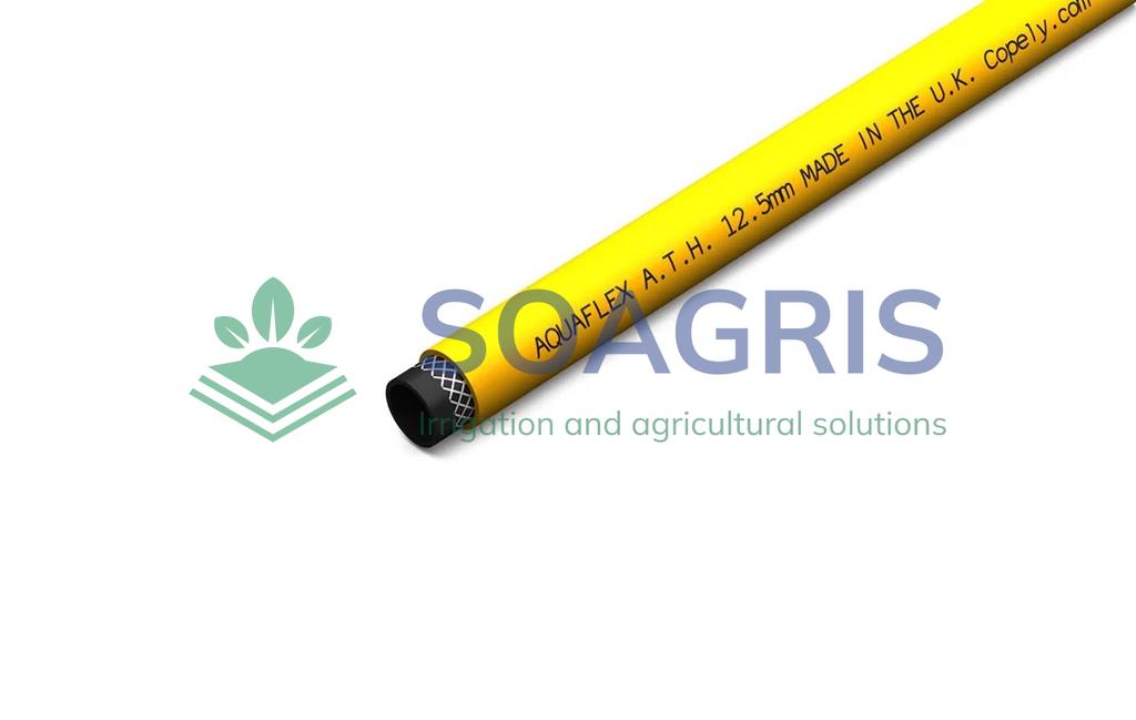 Hose Yellow - PVC - reinforced - AQF - 50 x 60 -50m