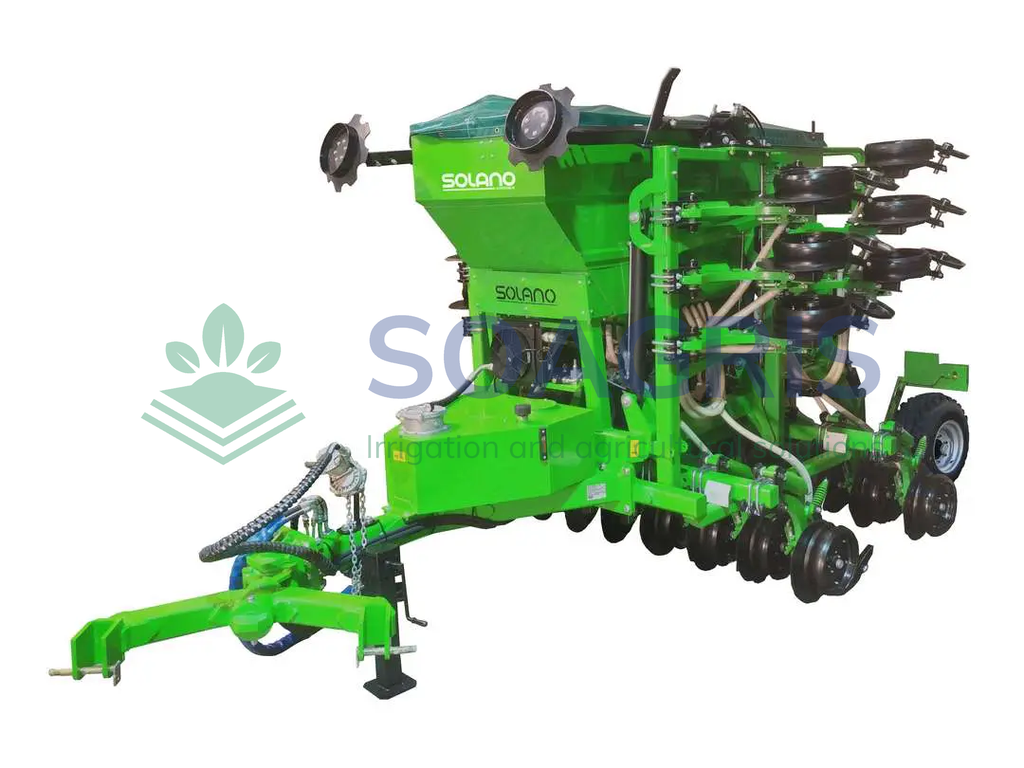 SDN pneumatic and direct seeder with tines