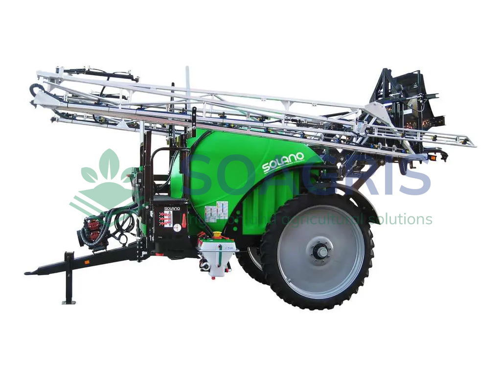 ZEUS trailed sprayers with ES, SH or BGVL parallelogram elevation booms