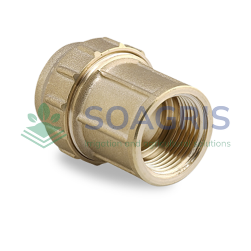 Straight coupling, female threaded 