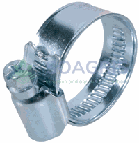 Hose clamps W1, 12 mm