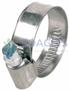 Colliers de serrage de tuyau W4, 12 mm