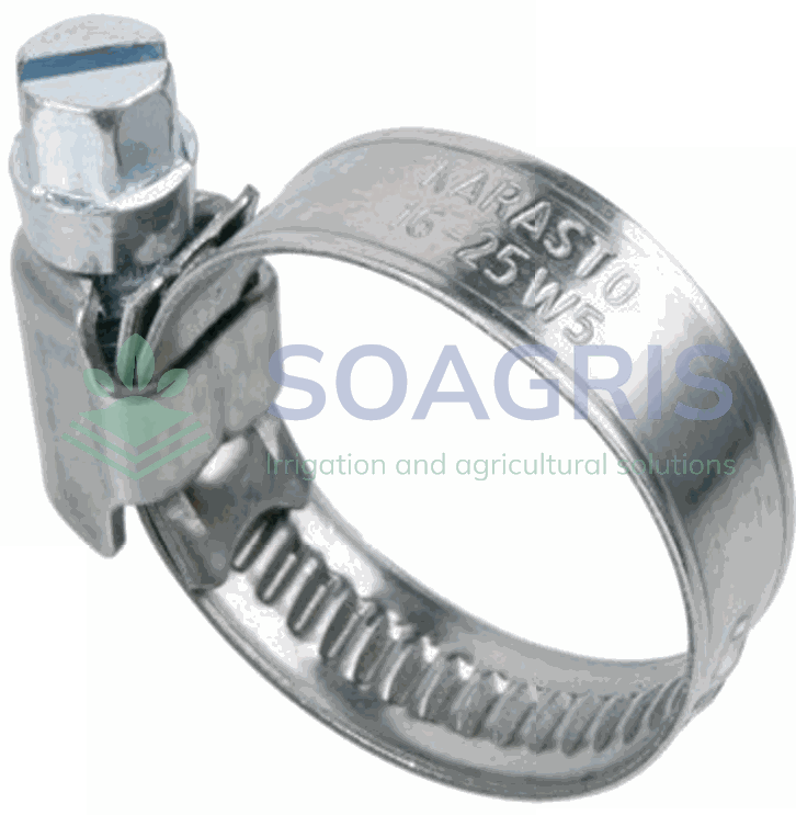 Abraçadeiras para mangueira W5, 9 mm