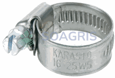 Hose clamps W5, 12 mm