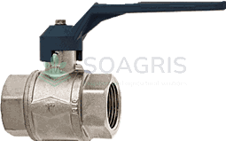 Ball valves with female thread