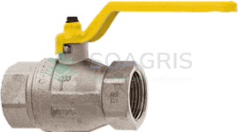 Gas ball valves DIN DVGW with female thread