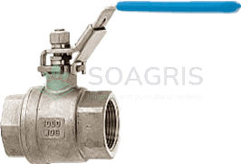 Ball valves, 2-piece, stainless steel