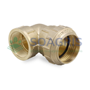 90° coupling, female threaded